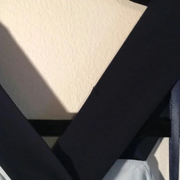 BCBGMaxAzria Aaila Pale Blue Halter Dress Sz Med - Picture 5 of 7